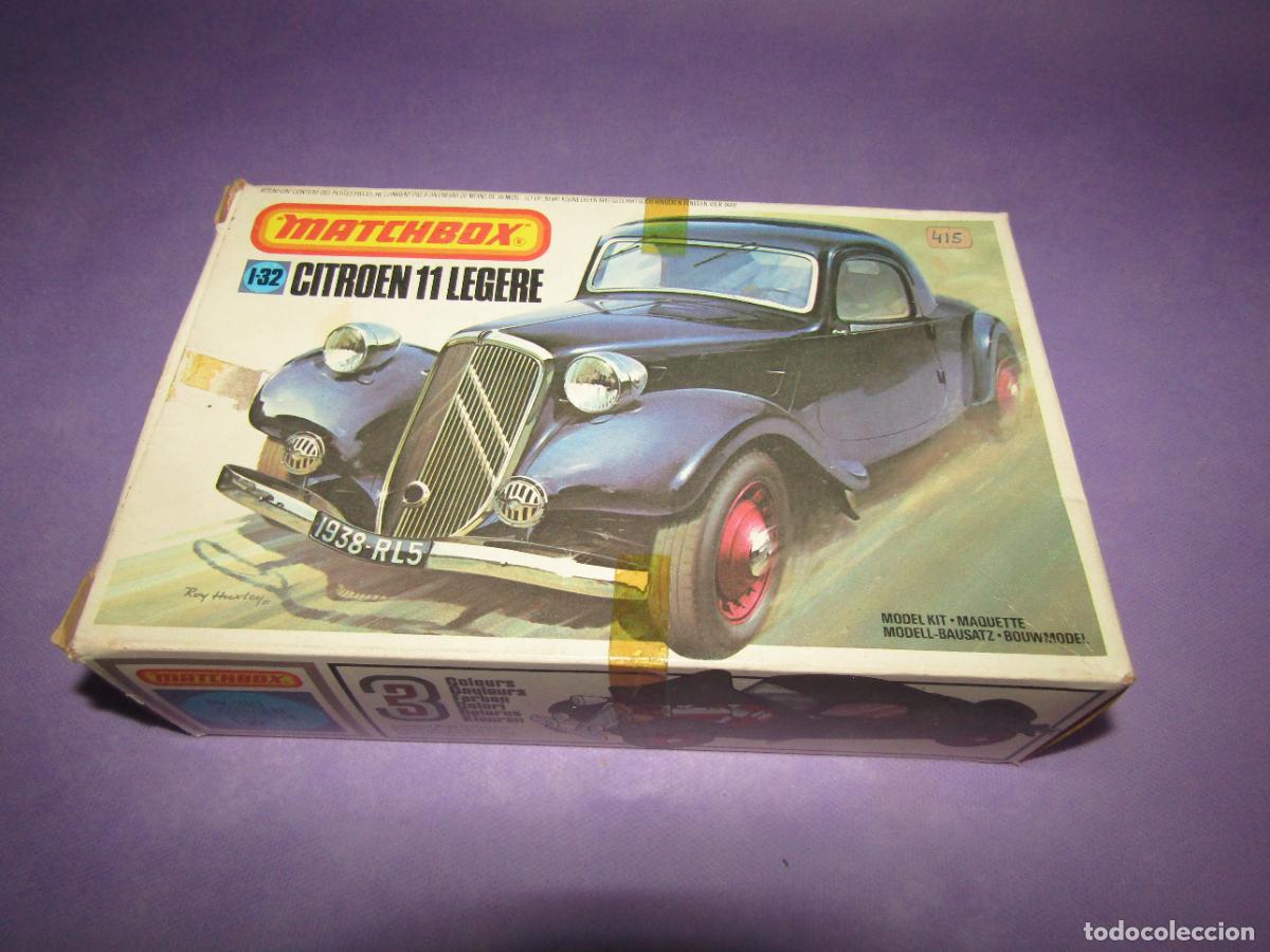 Carros em escala: Antigua Caja Kit del CITRO&Euml;N 11 LIGERO en Escala 1/32 de MATCHBOX Made in England