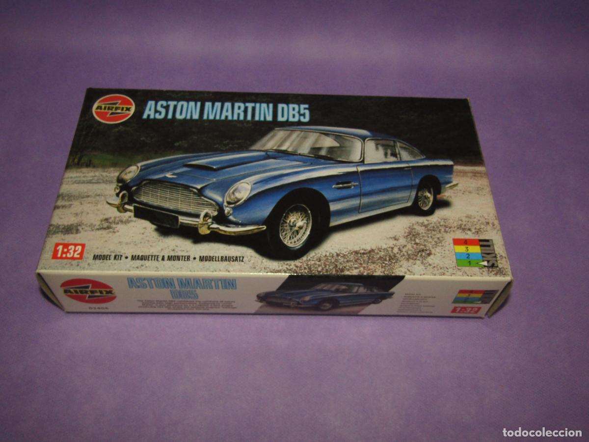 Coches a escala: Antigua Caja Kit con ASTON MARTIN DB5 en Escala 1/32 de AIRFIX Made in FRANCE del A&ntilde;o 1989