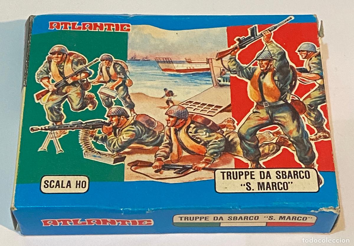 Voitures &agrave; l'&eacute;chelle: Atlantic 9013 Truppe da Sbarco S. Marco Scala HO Anni 70 Box Originale - Atlantic