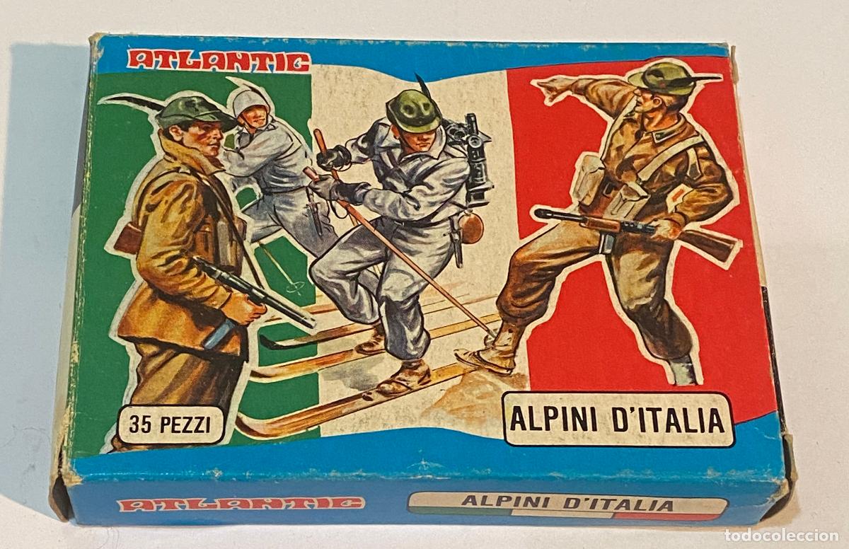 Voitures &agrave; l'&eacute;chelle: Atlantic 9002 Alpini d'Italia Scala HO Motoslitta Mulo Anni 70 Box Originale - Atlantic