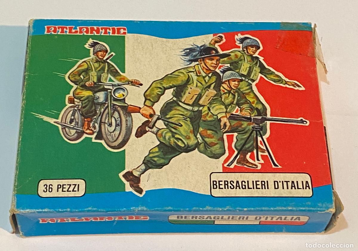 Voitures &agrave; l'&eacute;chelle: Atlantic 9001 Bersaglieri d'Italia Scala HO Moto Piumetto Anni 70 Box - Atlantic