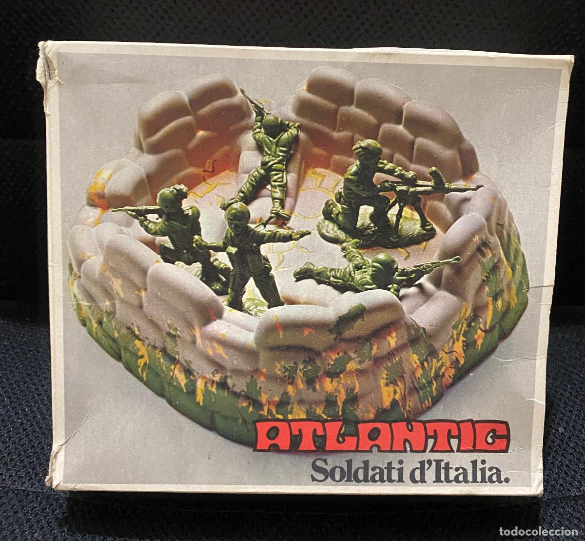 Voitures &agrave; l'&eacute;chelle: Atlantic 304 Maxiplastico N.3 Postazione Sacchi Sabbia Diorama Scala 1:32 Box - Atlantic