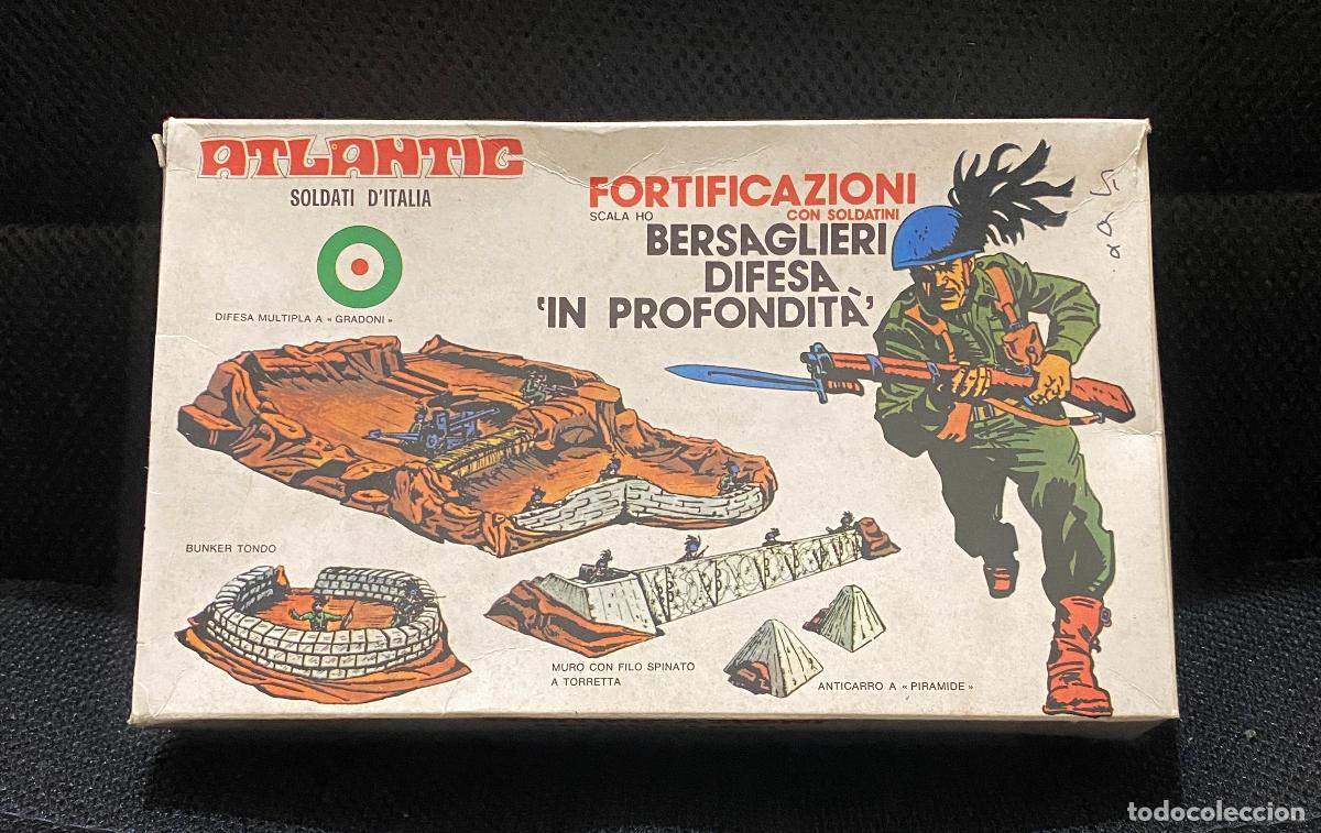 Voitures &agrave; l'&eacute;chelle: Atlantic 701 Fortificazioni Bersaglieri Difesa in Profondita Diorama Anni 70 Box - Atlantic