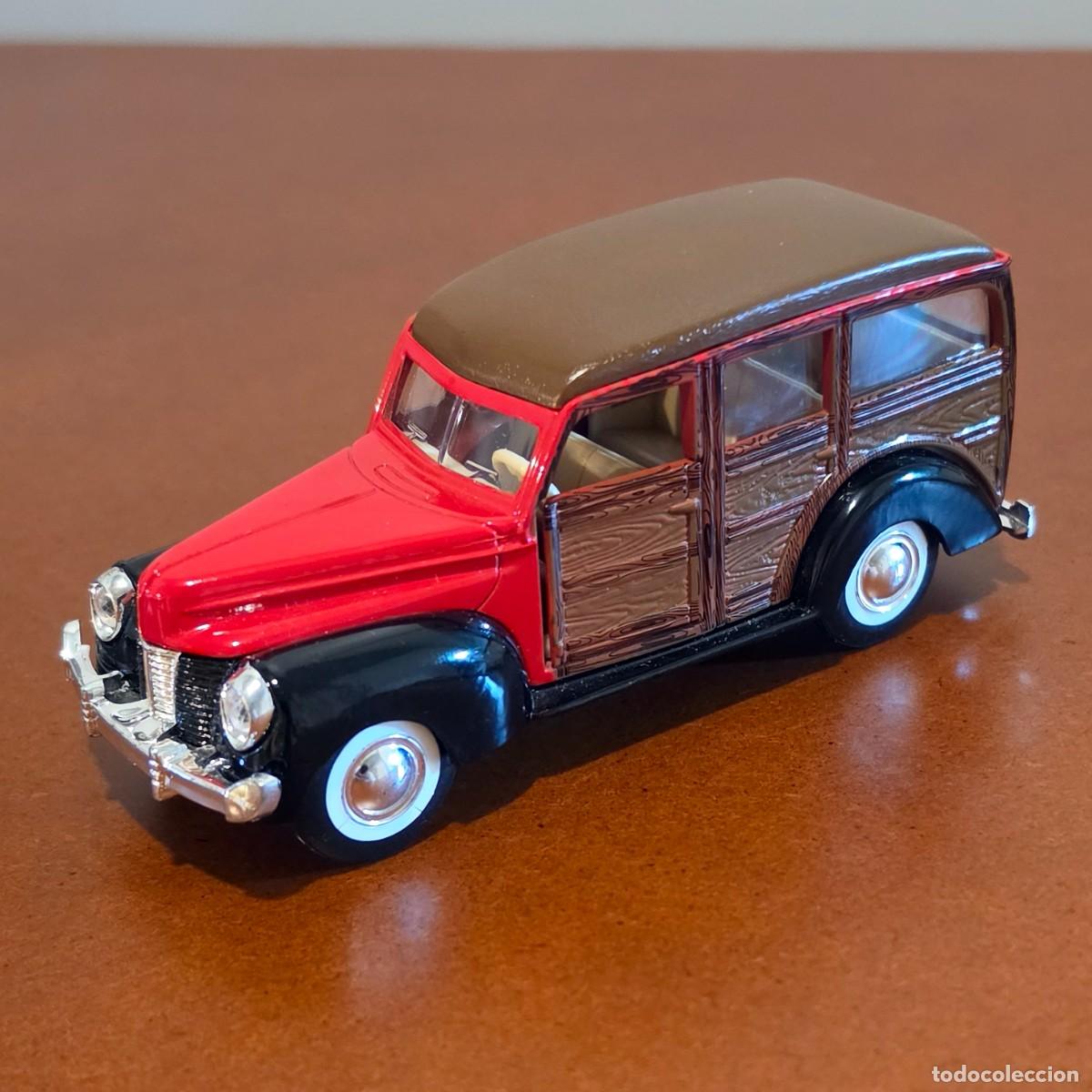 Coches a escala: 1940 Ford Deluxe Woody Wagon Diecast Model SUNNYSIDE SS 5706 &middot; Escala 1/32