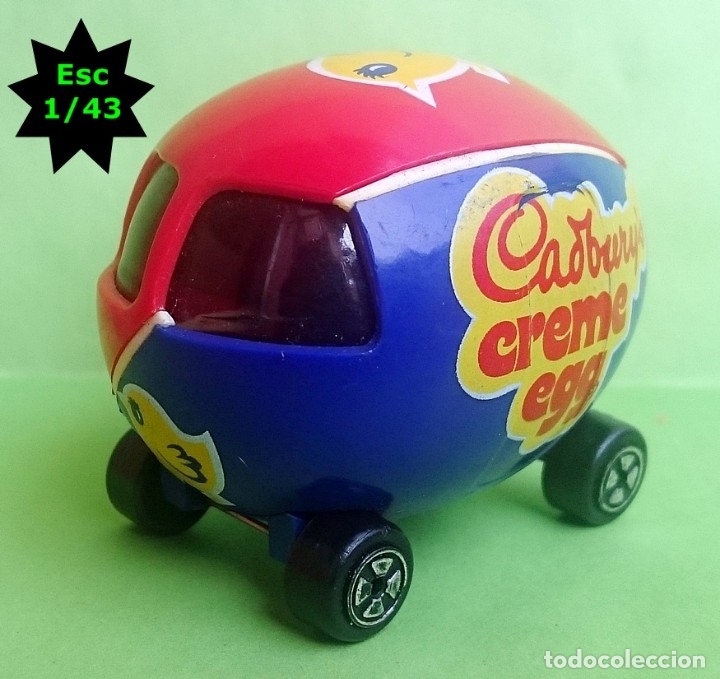 creme egg corgi car