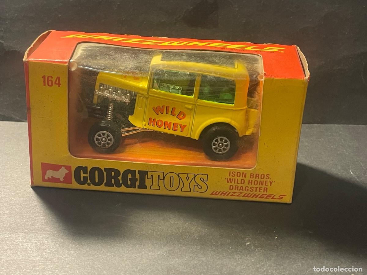 Coches a escala: CORGI TOYS - ISON BROS ''WILD HONEY'' DRAGSTER LUHIZZWHEELS N&ordm; 164 - MADE IN GREAT BRITAIN