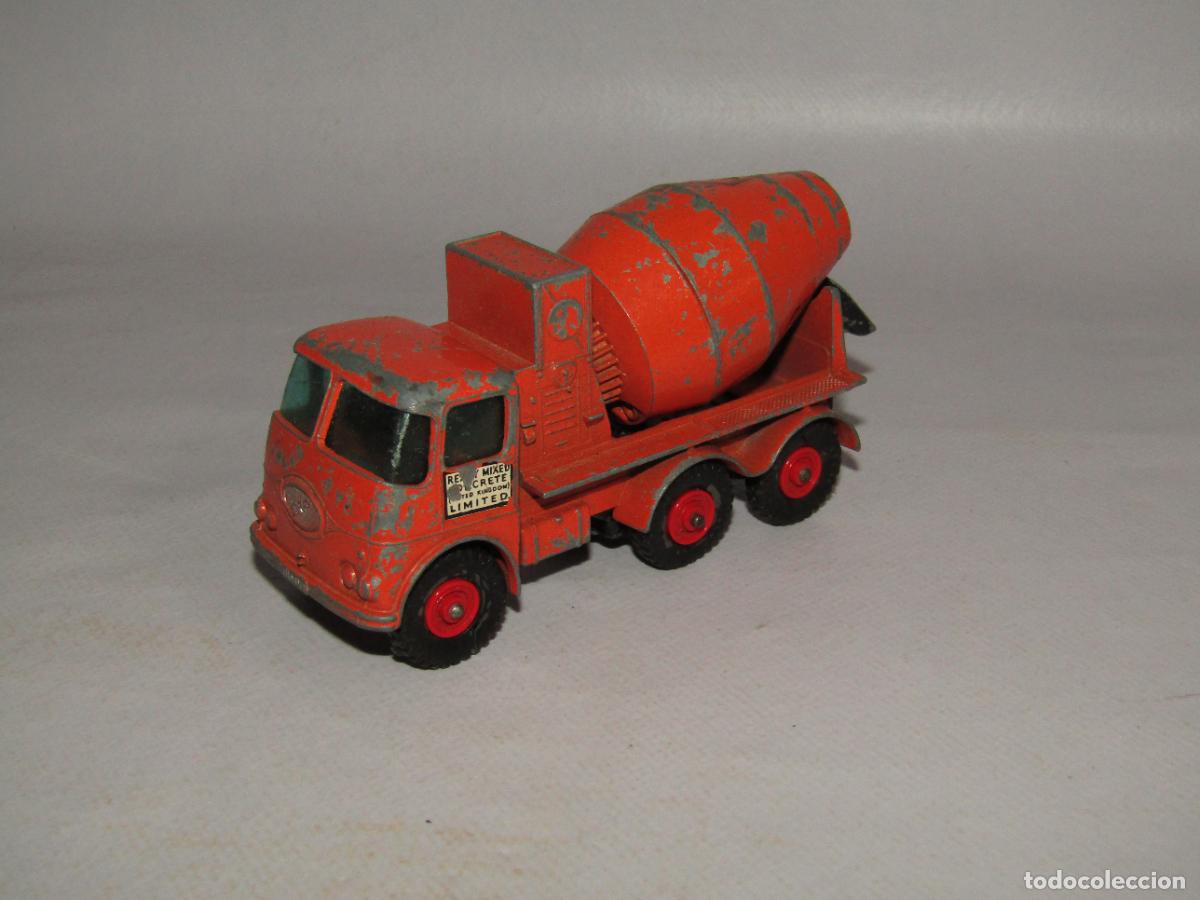 Model Cars: Antiguo Cami&oacute;n Hormigonera de MATCHBOX King Size de LESNEY Made in England