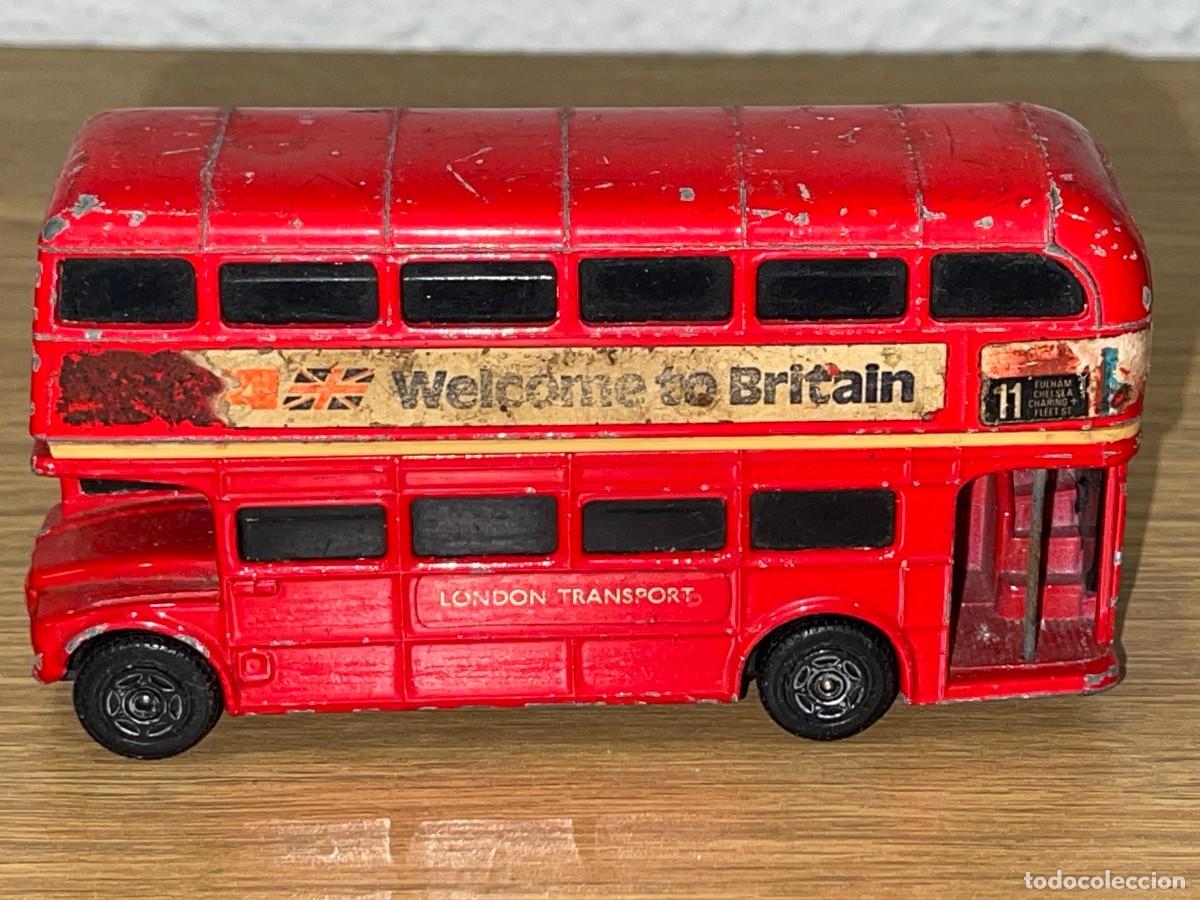 Modellautos: 2- Corgi Corgitronics antiguo Bus London Transport Welcome to Britain a&ntilde;os 80
