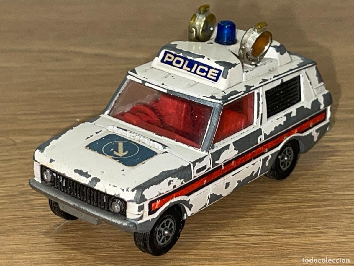 Modellautos: 12- Corgi Toys coche Whizzwheels Vigilant RANGE ROVER Made in Great Britain die-cast metal a&ntilde;os 80