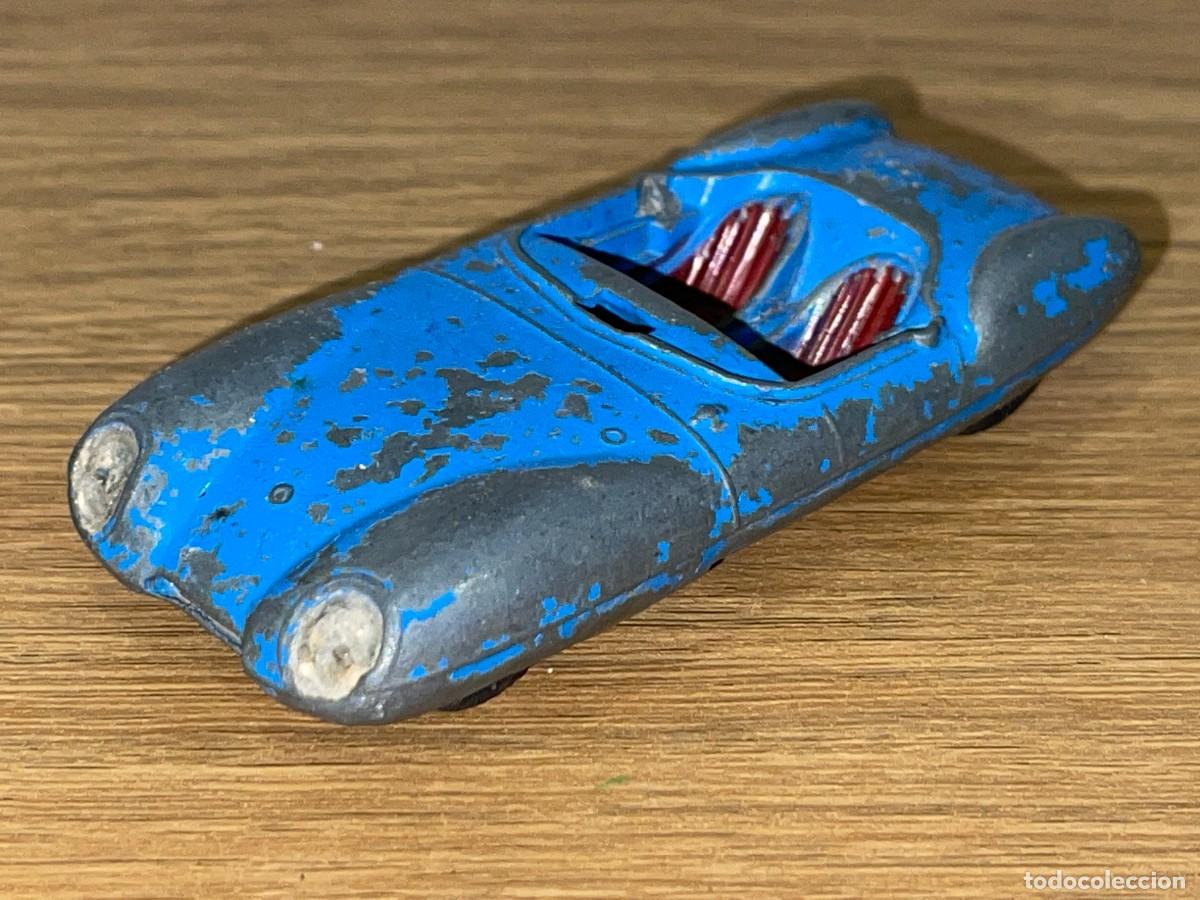 Coches a escala: 22- Corgi Toys coche LOTUS MARK II Le Mans azul Made in Great Britain die-cast a&ntilde;os 50 1:43