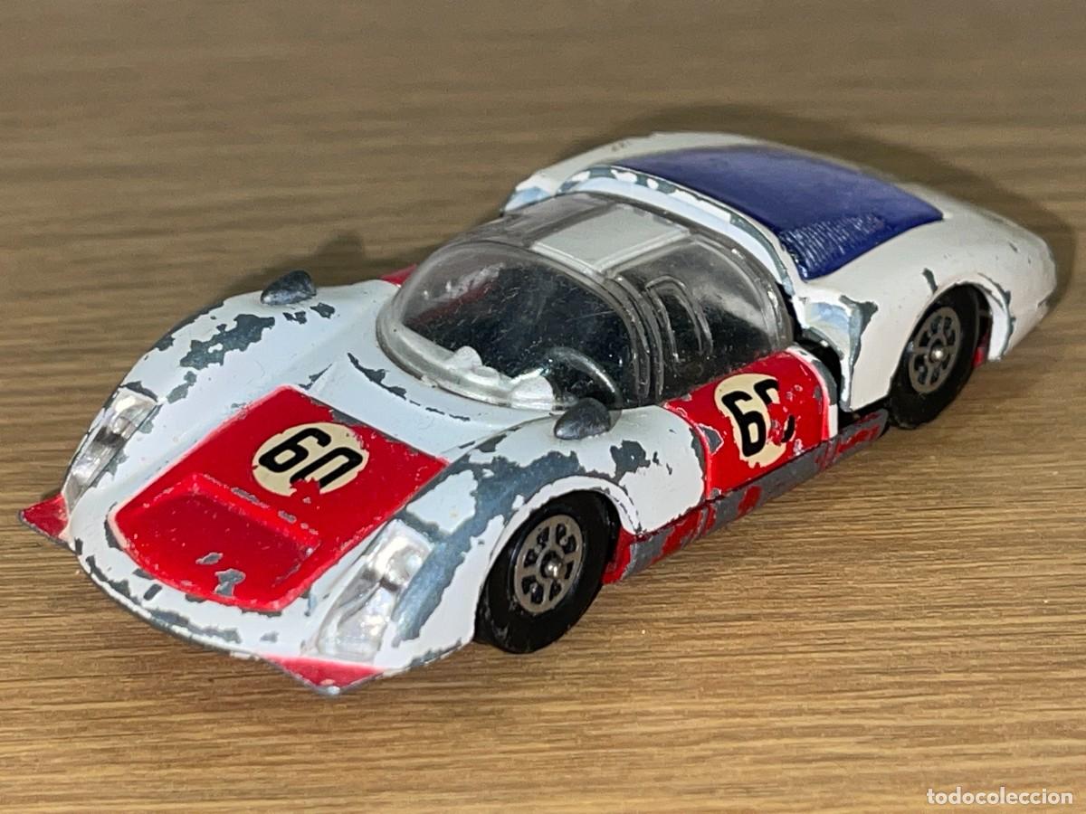 Coches a escala: 24- Corgi Toys coche Whizzwheels PORSCHE CARRERA 6 Made in Great Britain die-cast metal 1:43 a&ntilde;os 70