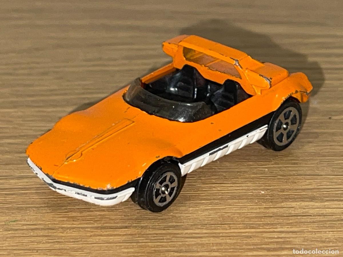 Coches a escala: 28- Corgi Juniors coche Whizzwheels BERTONE RUNABOUT BARCHETTA Great Britain die-cast 1:43 a&ntilde;os 70