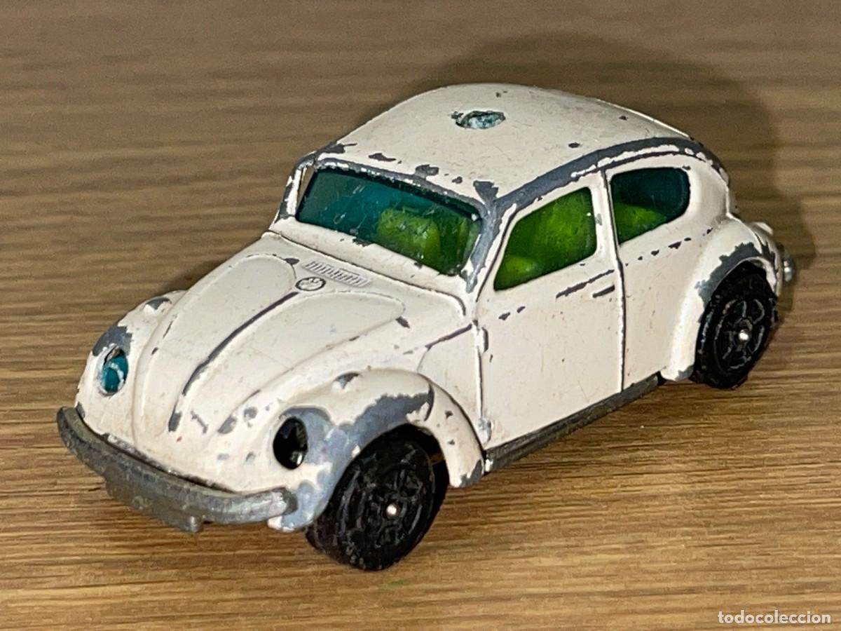 Coches a escala: 29- Corgi Juniors coche Whizzwheels VOLKSWAGEN 1300 Police VW Great Britain die-cast 1:43 a&ntilde;os 70