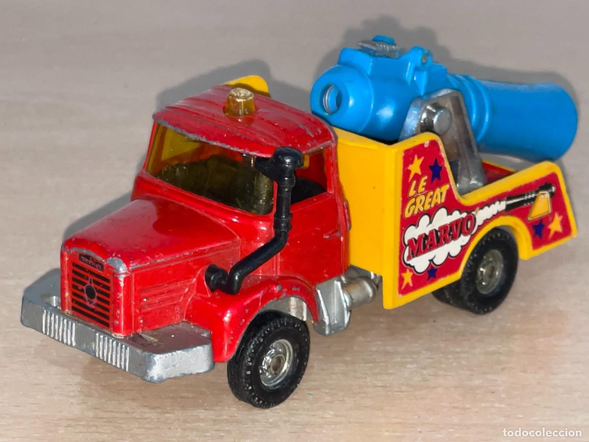 Modellautos: 50- Corgi Toys Cami&oacute;n Berliet Le Great Marvo Made in Great Britain a&ntilde;os 70/80 Ca&ntilde;&oacute;n Humano Circo