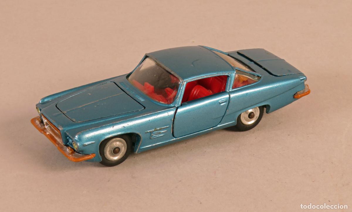 Coches a escala: Ghia L6.4 Chrysler V8 Corgi Toys 241 con perro 1/43 Made in England a&ntilde;os 60