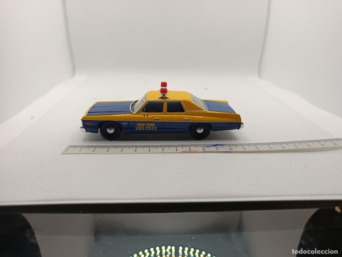 Coches a escala: Dodge Monaco 1974 New York State Police Corgy Coleccion American&acute;s Finest 1:43 Serie limitada