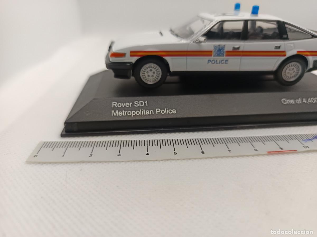 Coches a escala: Rover SD.1 Metropolitan police a&ntilde;os 80. Escala 1:43 Vanguards Serie limitada de 4400 ejemplares