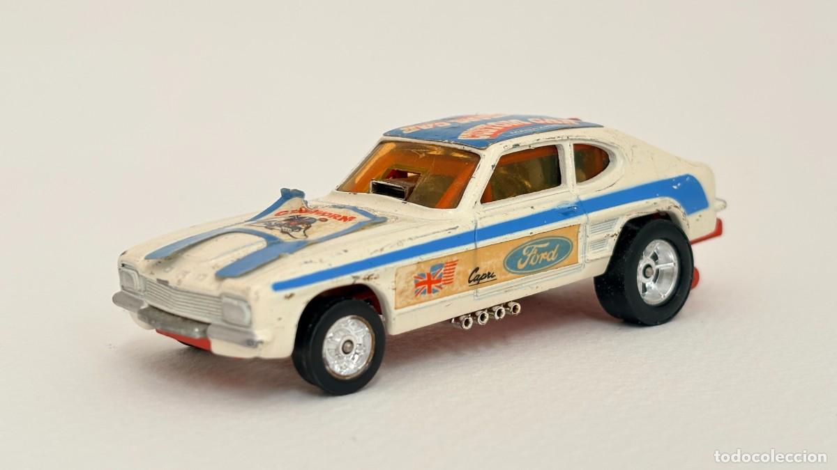Coches a escala: FORD CAPRI DRAGSTER CORGI TOYS GLO-WORM N&ordm; 163 VINTAGE DE COLECCI&Oacute;N