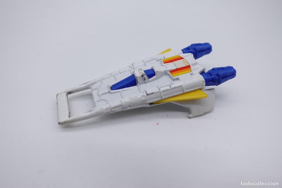 Modellautos: NAVE ESPACIAL DE JUGUETE CORGI MET&Aacute;LICA VINTAGE BLANCA CON PROPULSORES AZULES