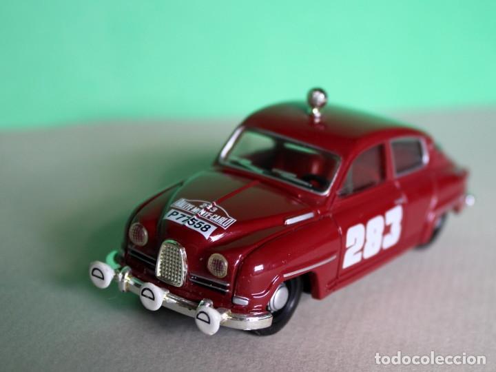 Coches a escala: Saab 96 Rally Montecarlo 63. Corgi