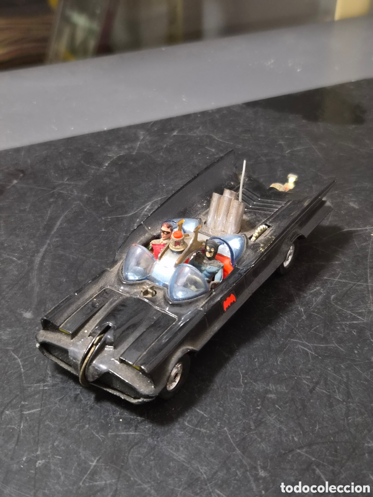 Coches a escala: BATMOBILE BATMOBIL COMPLETO A&Ntilde;OS 70 CORGI ORIGINAL