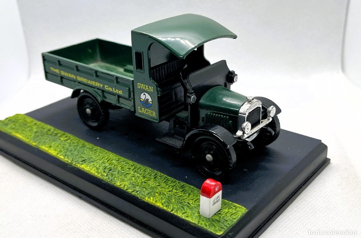 Coches a escala: ANTIGUO CAMION THORNYCROFT DE SWAN LAGER, ESC.1/43, RARO Y NUEVO - FLA