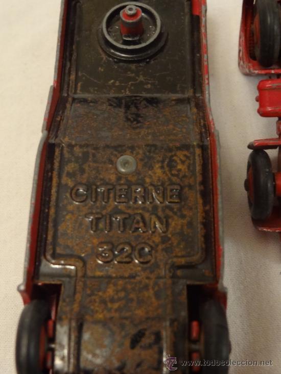 Dinky toys atlas 32c tracteur panhard avec citerne titan esso - Jeux & Jouets