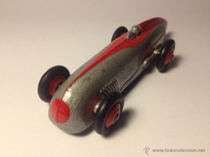 Coches a escala: MUY ANTIGUO DINKY TOYS 23A RACING CAR del a&ntilde;o 1934-1938. Excelente !!