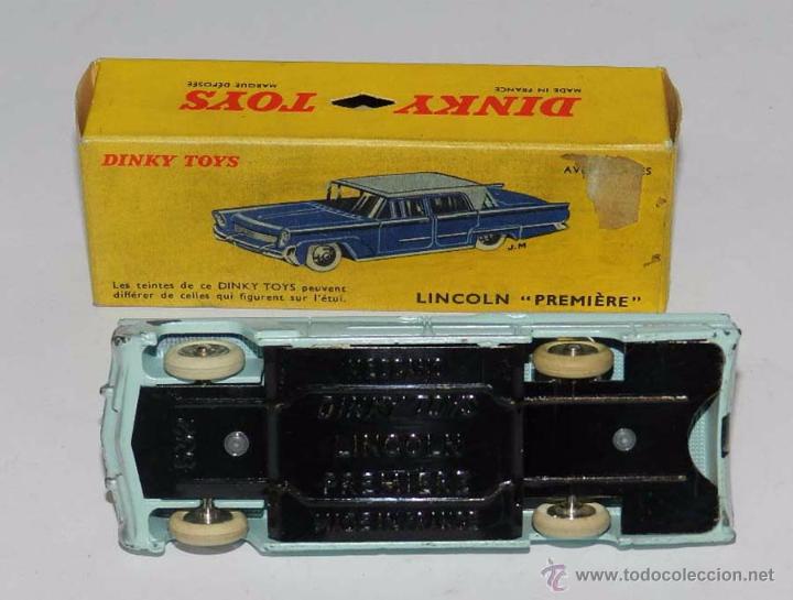 Lincoln Premiere bicolore bleu dinky toys france 532 restaurée boite repro 1/43 - Jeux & Jouets