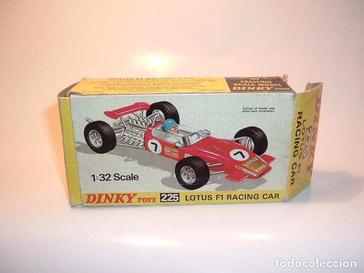 Dinky Toys 225 Lotus Ford F1 - Voiture De Course Miniature Angleterre 1/32