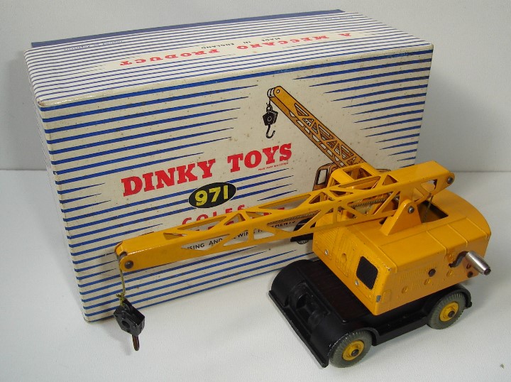 dinky toys coles mobile crane