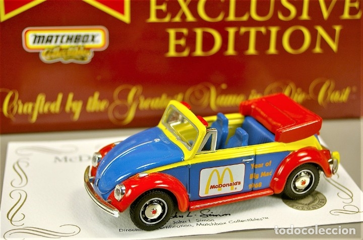 mcdonalds matchbox collectibles