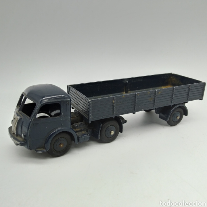 Camion Citerne Dinky Toys Meccano Panhard 32 C - Vintage Rouge, Échelle 1:4, Acier Embuti, France 1950