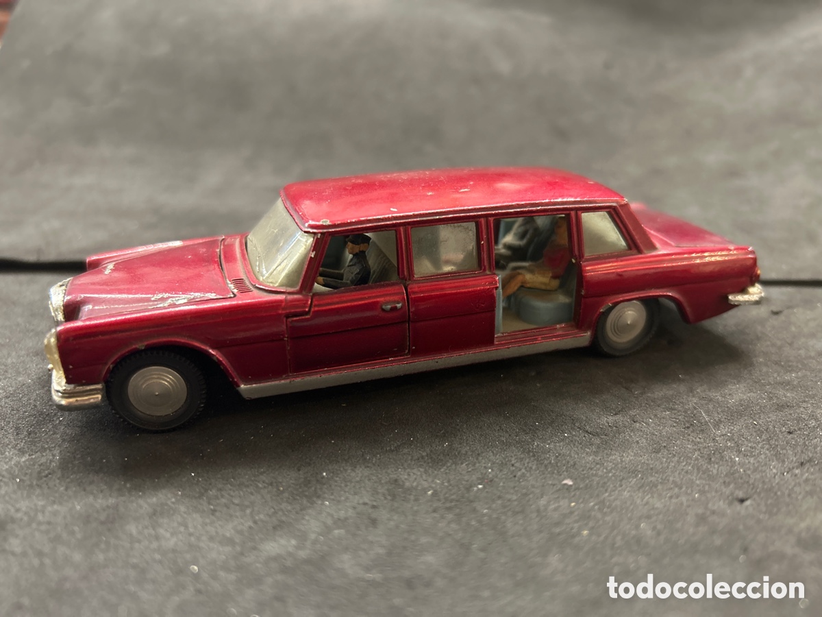 Dinky Toys 128 – Mercedes-Benz 600, Miniature Avec Boîte D'origine, Occasion