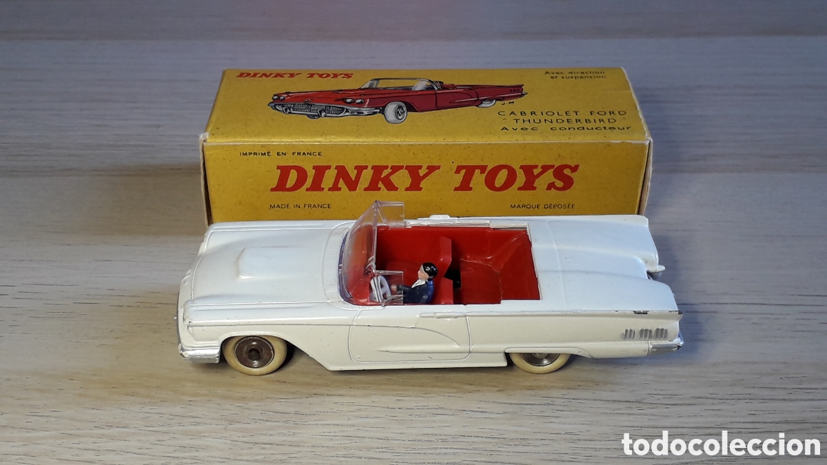 Dinky Atlas Ford Thunderbird Cabriolet Blanche 1/43 - Édition Spéciale Noël 2011