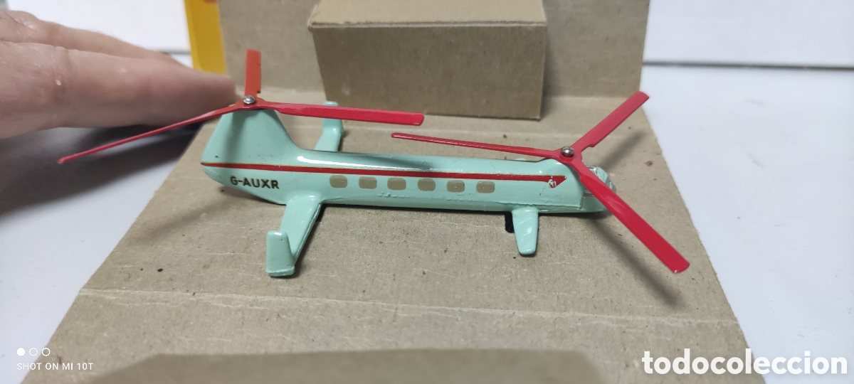 Coches a escala: HELIC&Oacute;PTERO BRISTOL 173 DINKY TOYS 175 MECCANO NUEVO CON CAJA