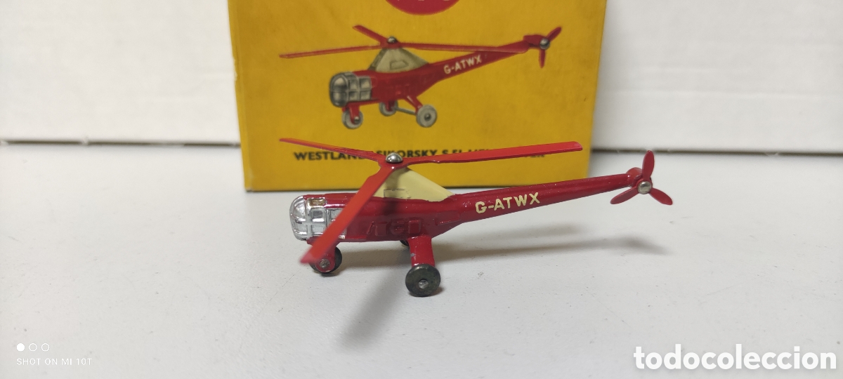 Coches a escala: HELIC&Oacute;PTERO WESTLAND SIKORSKY S.51 DINKY TOYS 716 MECCANO