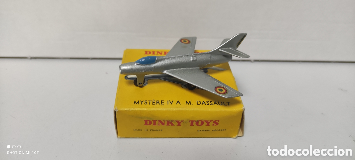 Coches a escala: AVI&Oacute;N MYSTERE IV M.DASSAULT DINKY TOYS 60A MECCANO