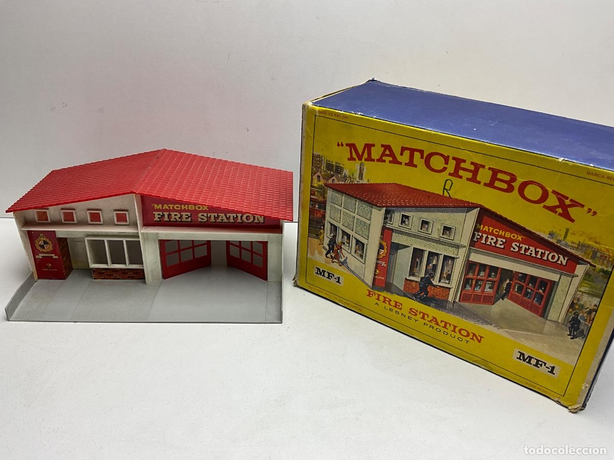 Coches a escala: DINKY TOYS - FIRE STATION - MF 1 - MADE IN ENGLAND - PARA RESTAURAR Y REPARAR