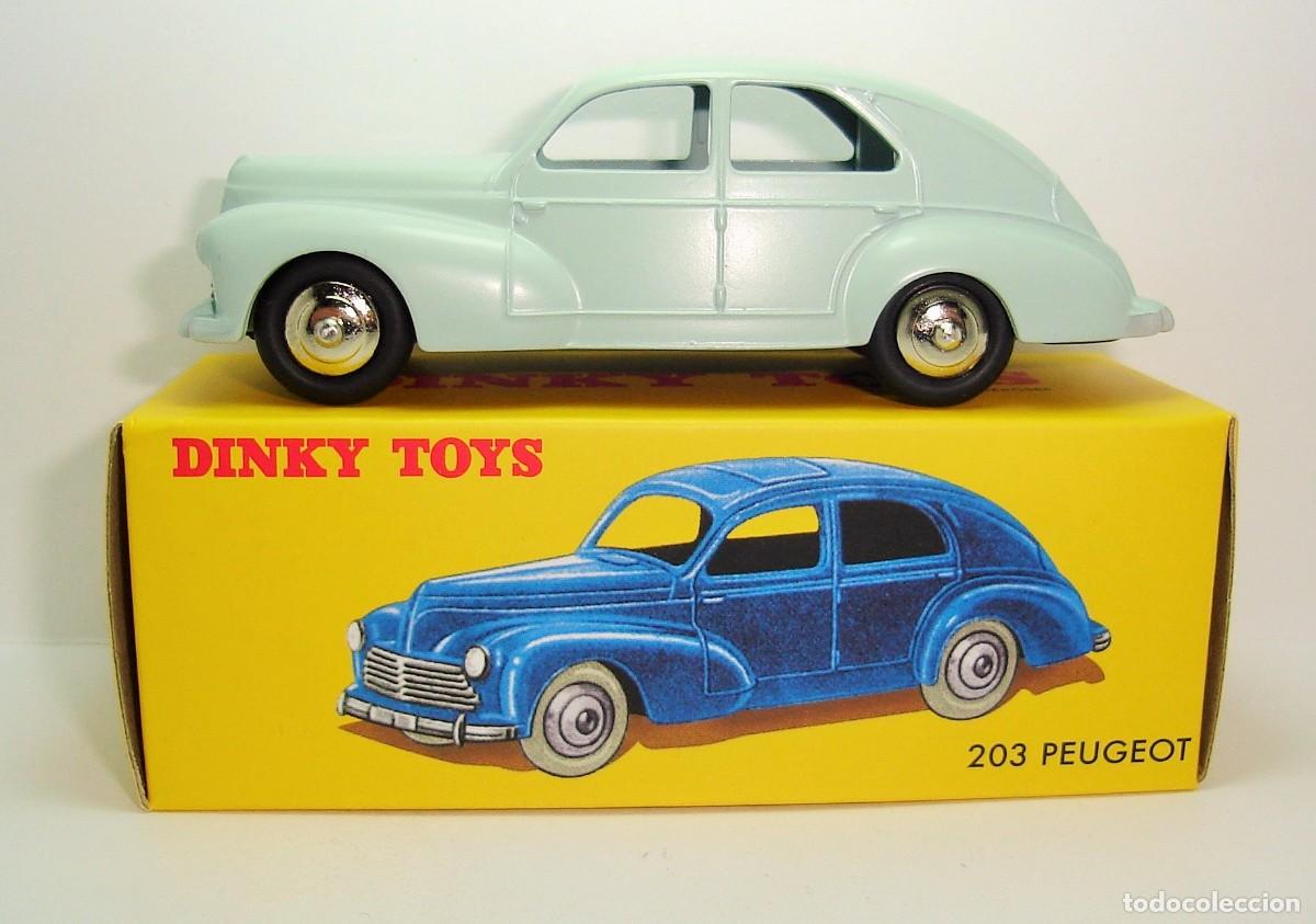 Coches a escala: PEUGEOT 203 DINKY TOYS ATLAS ESCALA 1:43