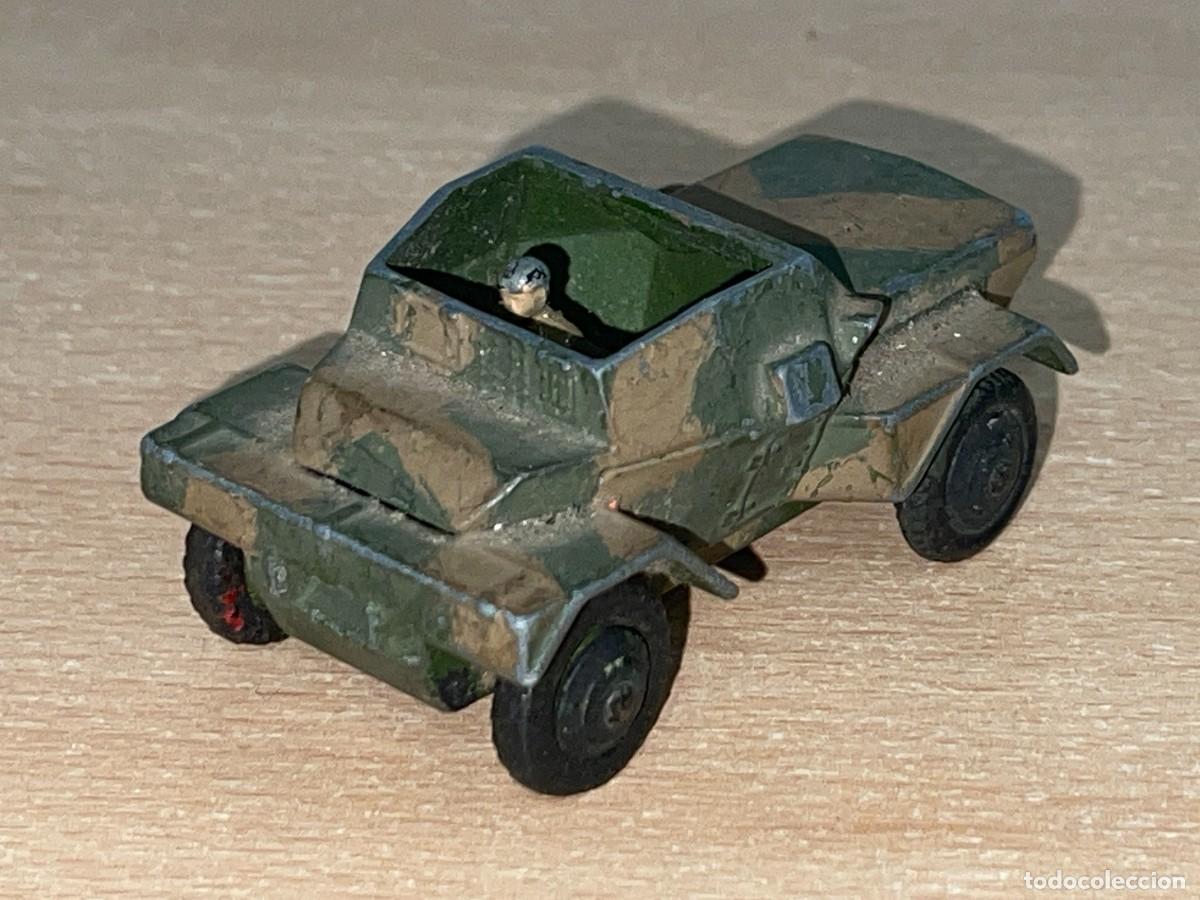 Coches a escala: 45- Dinky Toys Meccano LTD. Veh&iacute;culo blindado Scout Car Made in England Ref. 673 a&ntilde;os 60