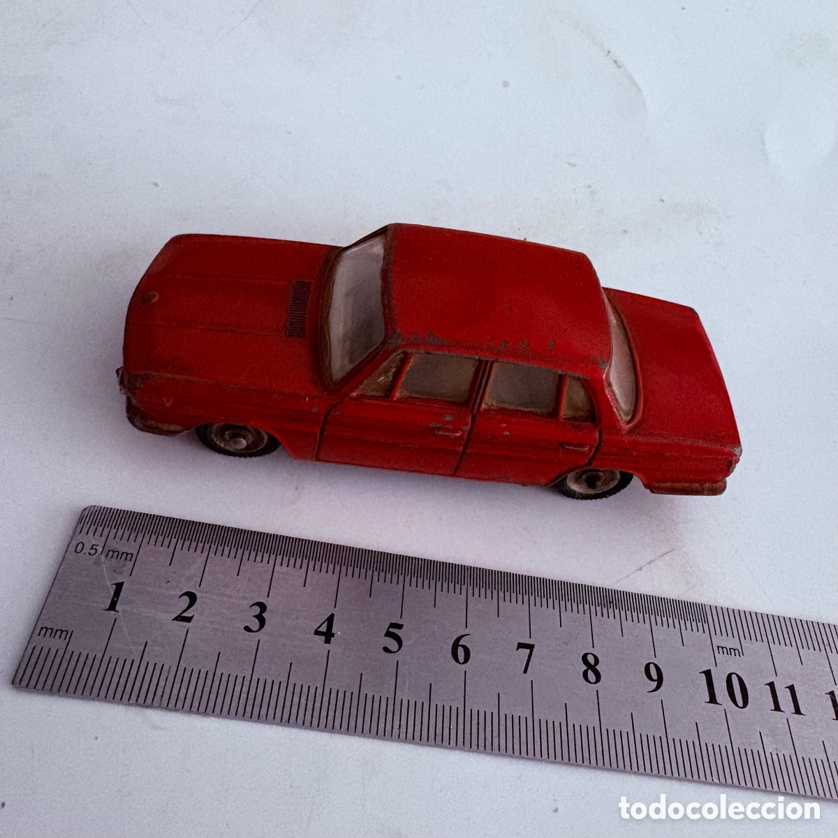 Coches a escala: coche bmw 1500 dinky toys ref 535 rojo escala 1/43
