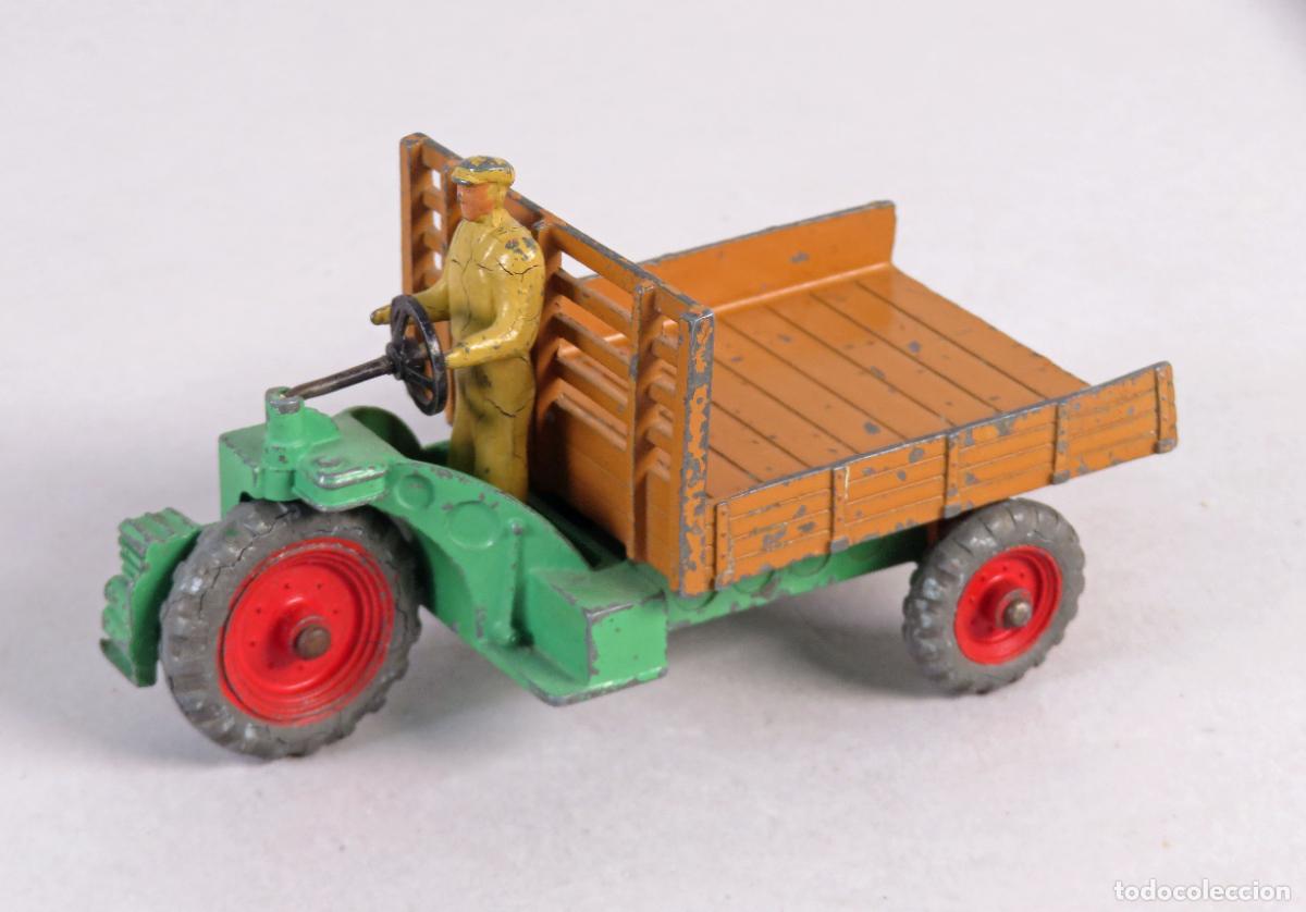 Coches a escala: Motocart con conductor Dinky Toys 27 C 1/43 Made in England a&ntilde;os 50