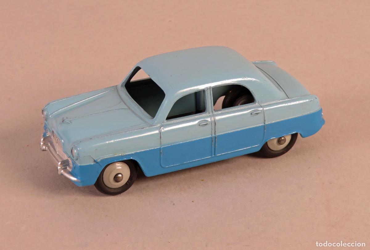 Coches a escala: Ford Zephyr Saloon Dinky Toys 162 1/43 Made in England dos azules a&ntilde;os 50