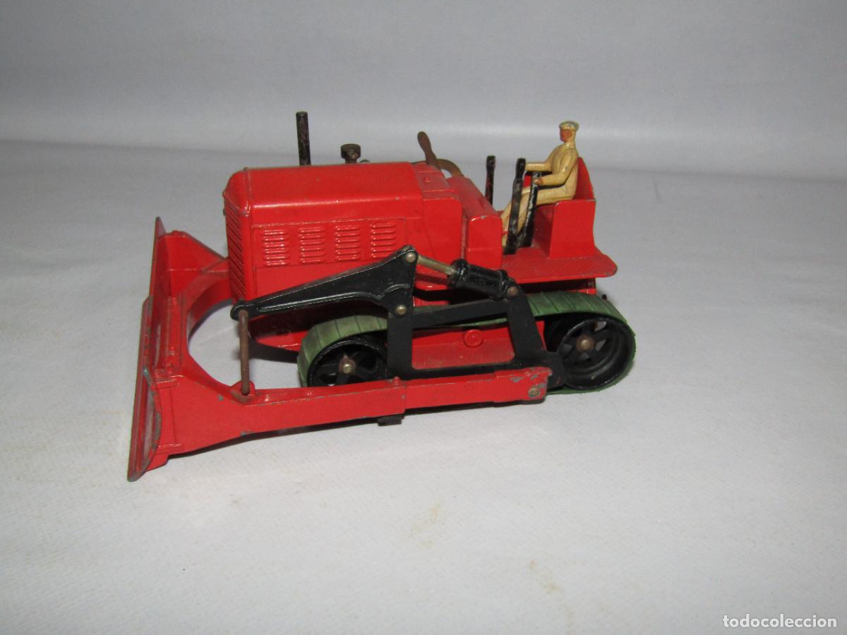 Coches a escala: Antigua Excavadora BLAW KNOX BULLDOZER de DINKY SUPERTOYS Meccano