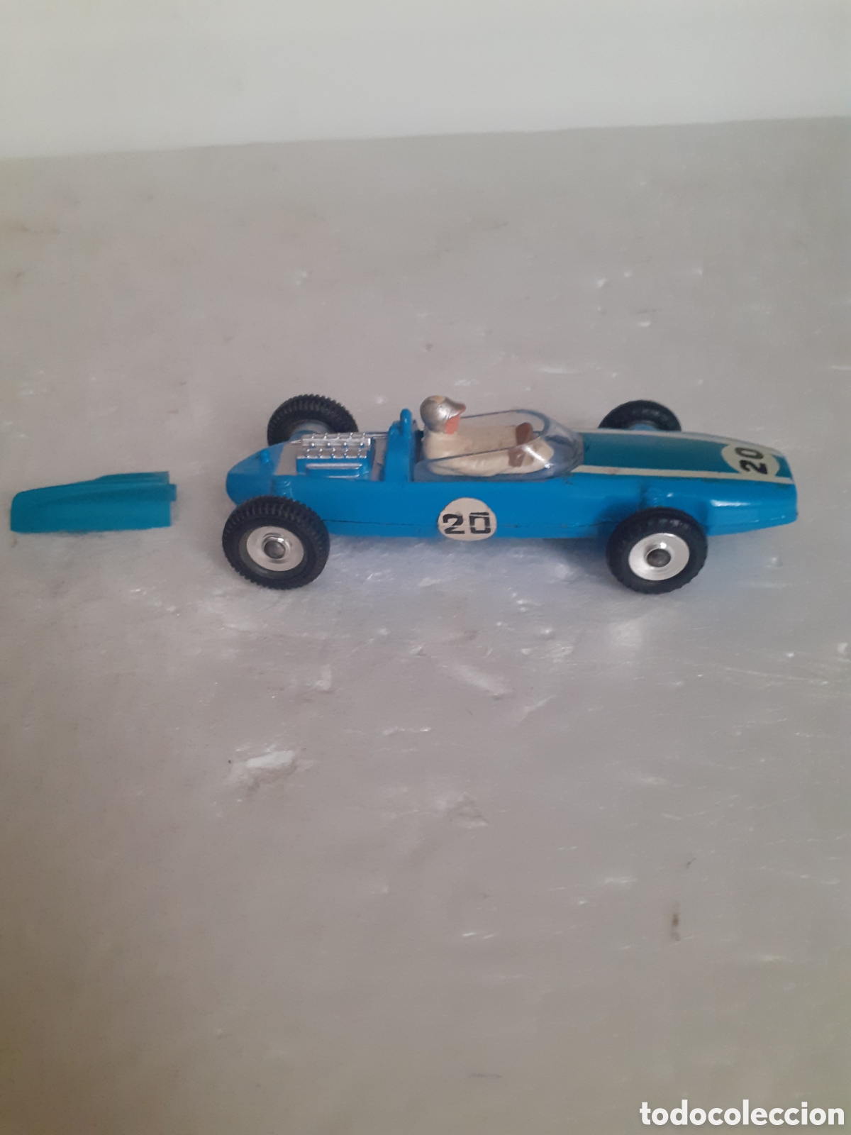 Coches a escala: DINKY TOYS COOPER RACING CAR AZUL
