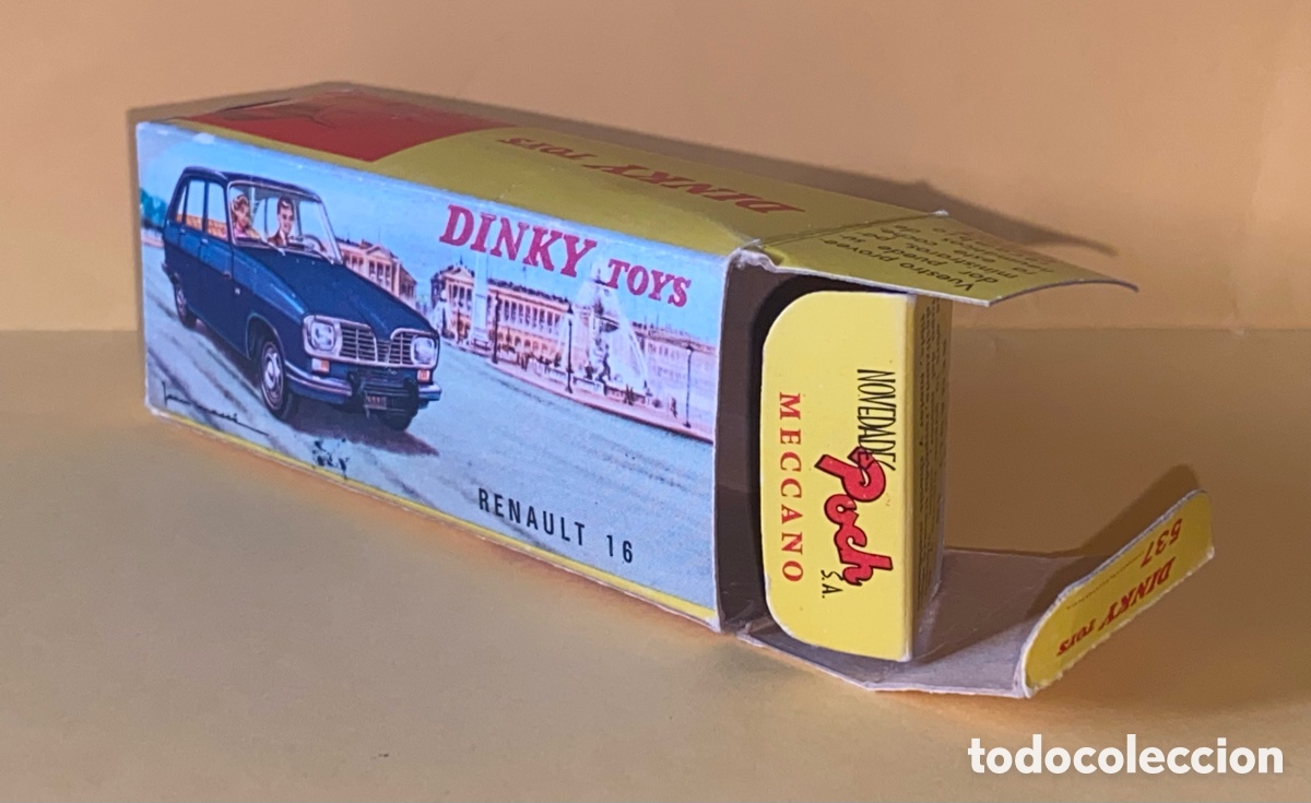 Coches a escala: CAJA DINKY TOYS-POCH, Ref. 537 -RENAULT 16
