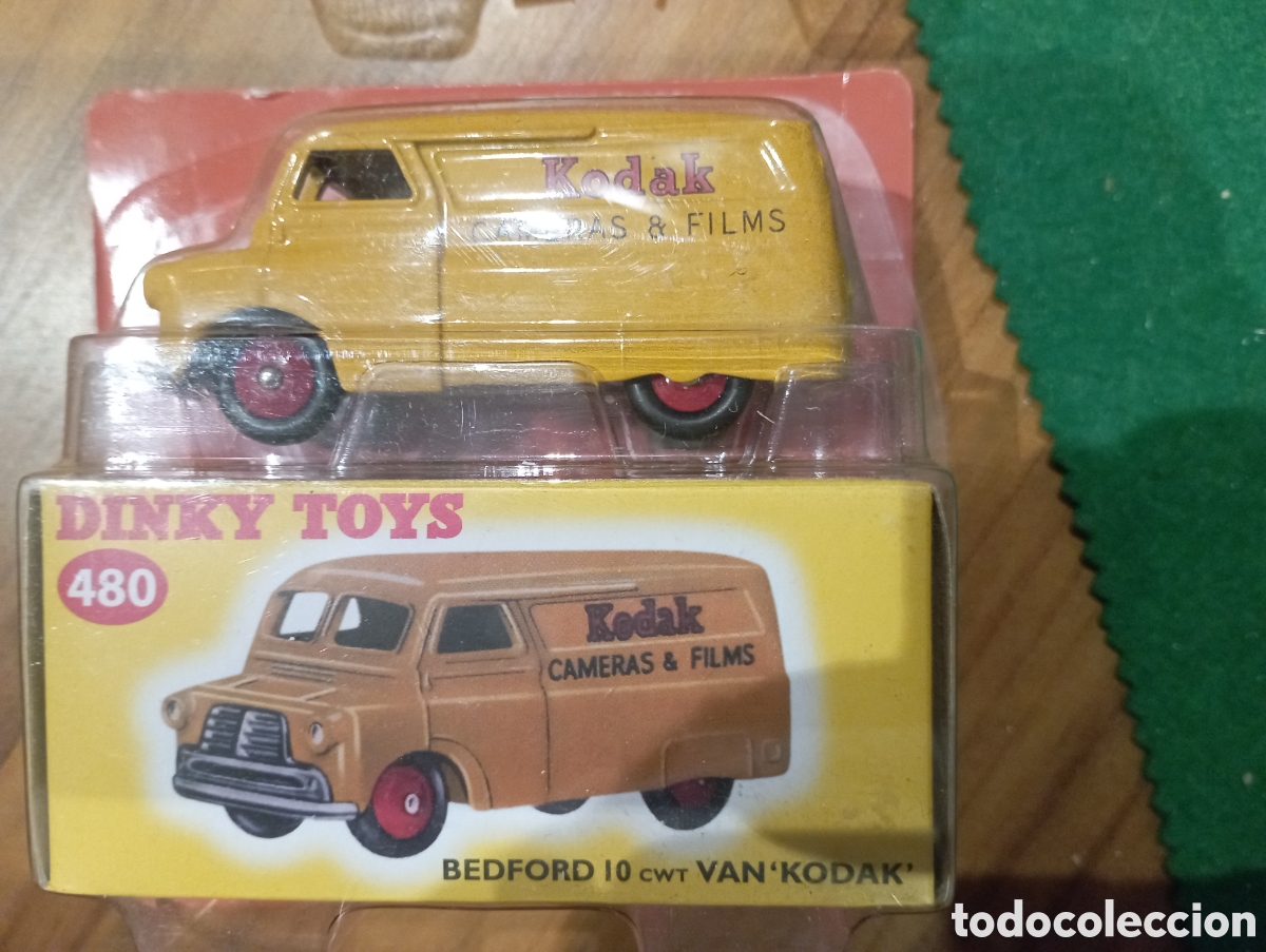 Coches a escala: DINKY TOYS ATLAS BEDFORD VAN DINKY TOYS 1/43, REEDICI&Oacute;N. NUEVO Y EN SU BLISTER CON CAJA
