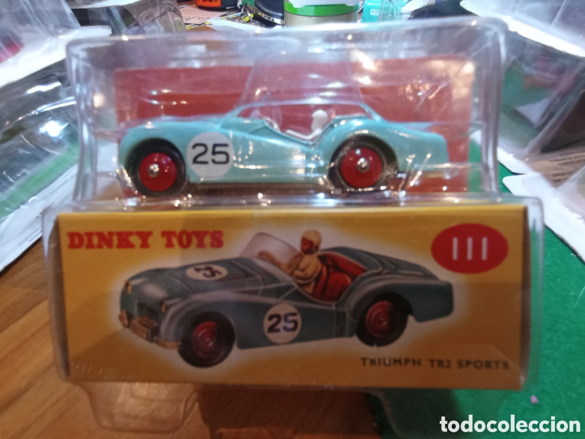 Coches a escala: DINKY TOYS ATLAS TRIUMP TR2 SPORT DINKY TOYS 1/43, REEDICI&Oacute;N. NUEVO Y EN SU BLISTER CON CAJA