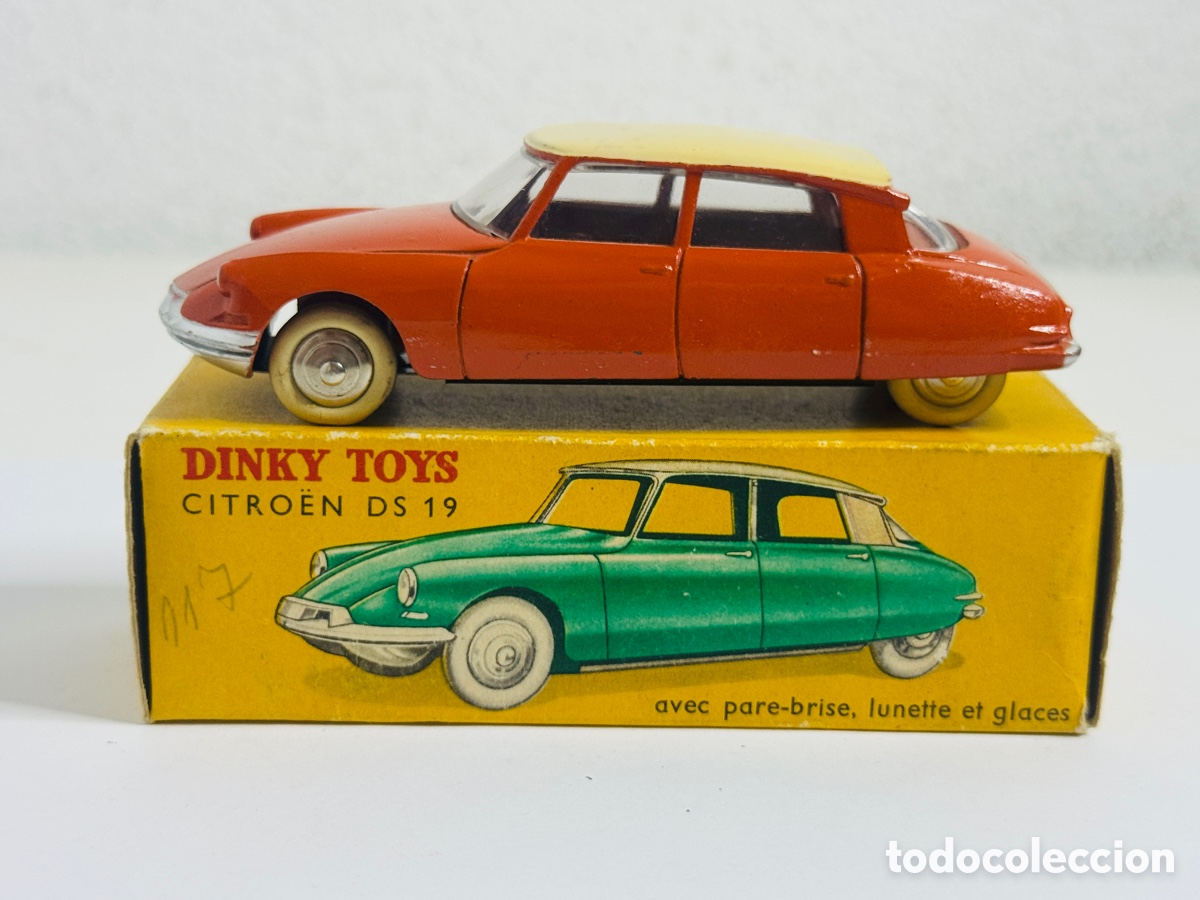 Coches a escala: Citro&euml;n DS 19 producida por Dinky Toys 1/43 Meccano France Original &Eacute;poca